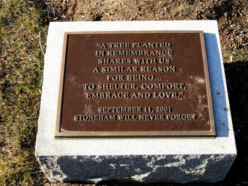 September 11, 2001 Memorial - Stoneham, MA - DSC04278