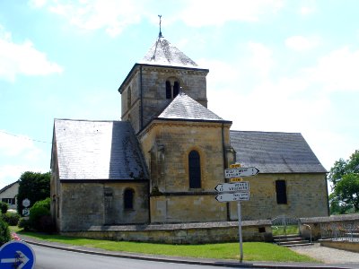 Semuy (Ardennes, Fr), the church