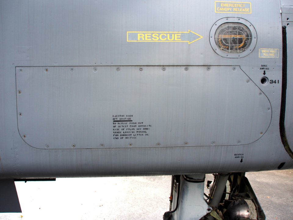 SEPECAT Jaguar XZ357 writings at the Piet Smits collection at Baarlo in Netherlands, pic24