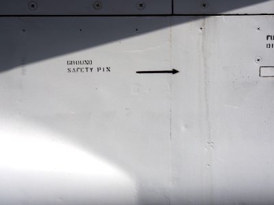 SEPECAT Jaguar XZ357 writings at the Piet Smits collection at Baarlo in Netherlands, pic 9