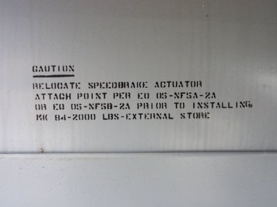 SEPECAT Jaguar XZ357 writings at the Piet Smits collection at Baarlo in Netherlands, pic34
