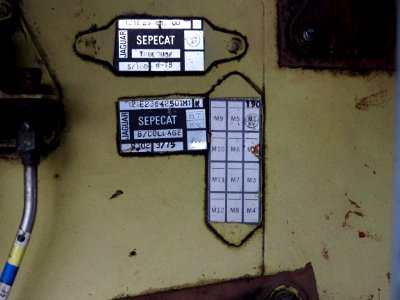 SEPECAT Jaguar XZ357 writings at the Piet Smits collection at Baarlo in Netherlands, pic20