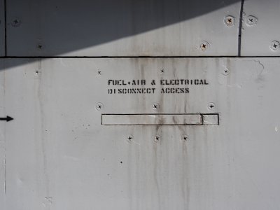 SEPECAT Jaguar XZ357 writings at the Piet Smits collection at Baarlo in Netherlands, pic10