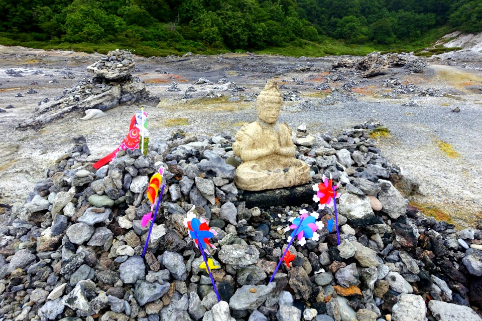 Senju Kannon - Mount Osore - Mutsu, Aomori - DSC00576