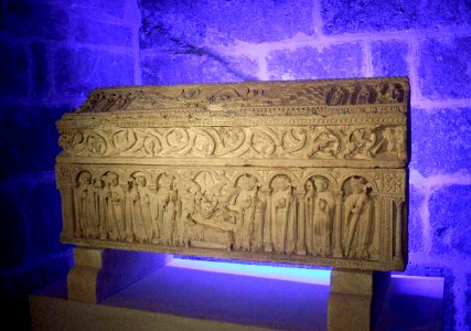 Sepulcro del infante Sancho de Castilla (Claustro bajo de la catedral de Burgos)