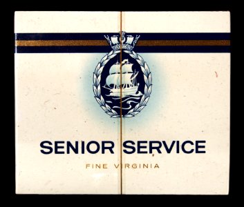 Senior Service cigarettes pack, pic1