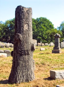 Senn Monument, Rosedale Cemetery, 2015-09-16