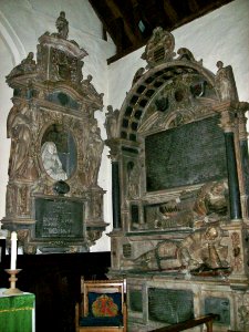 Selby family monuments, St Peter, Ightham