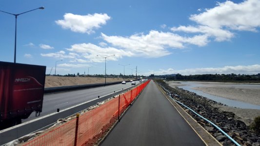 Semi-Finished Causework Works Cycleway