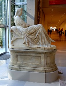 Semiramis by William Wetmore Story, designed 1872, carved 1873, marble - Dallas Museum of Art - DSC05272