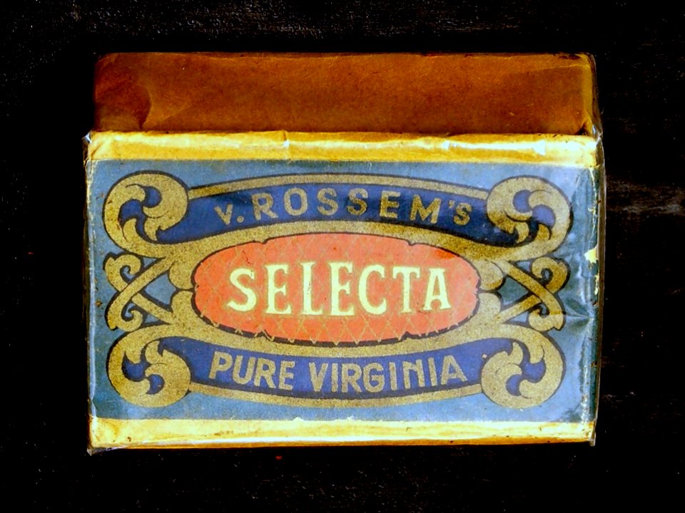 Select pure Virginia tabak, v Rossems