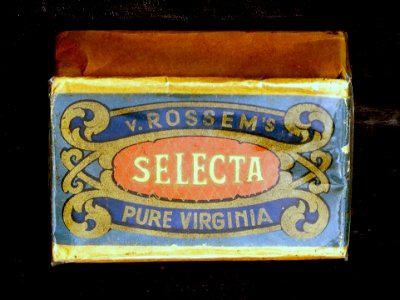 Select pure Virginia tabak, v Rossems