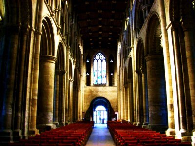 Selby Abbey, the nave photo