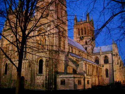 Selby Abbey from South West photo