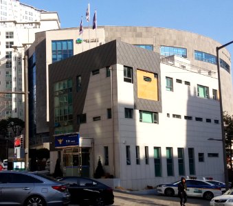 Seoul Mapo Police Station Gongdeok Police Box