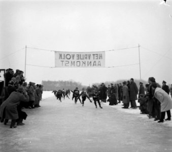 Schaatswedstrijden in Amsterdamse Bos, Bestanddeelnr 907-6157