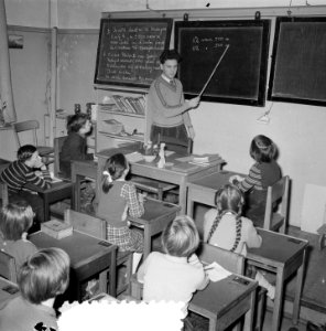 Schaakmeester Bouwmeester als schoolmeester, Bestanddeelnr 906-2425
