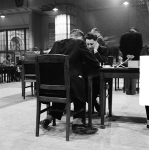 Schaaktoernooi Amsterdam Donner lange benen, Bestanddeelnr 904-2953