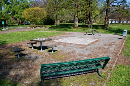 Schachfeld Stadtpark Gescher