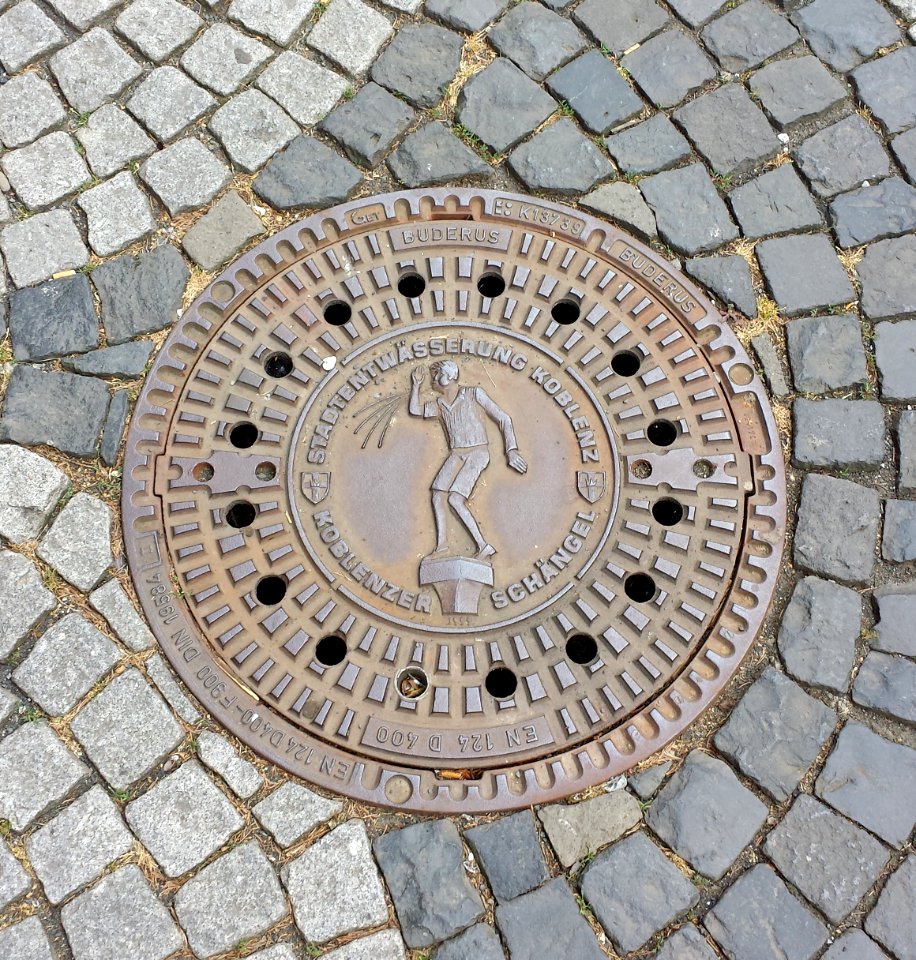 Schachtdeckel Stadtentwässerung Koblenzer Schängel-3 20140624