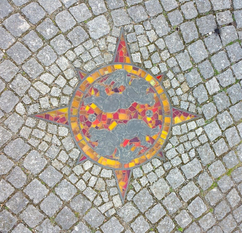 Schachtabdeckung Havelberger Domplatz