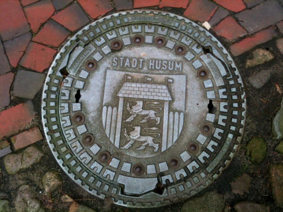 Schachtdeckel Husum