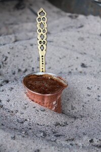 Turkish coffee sand coffee