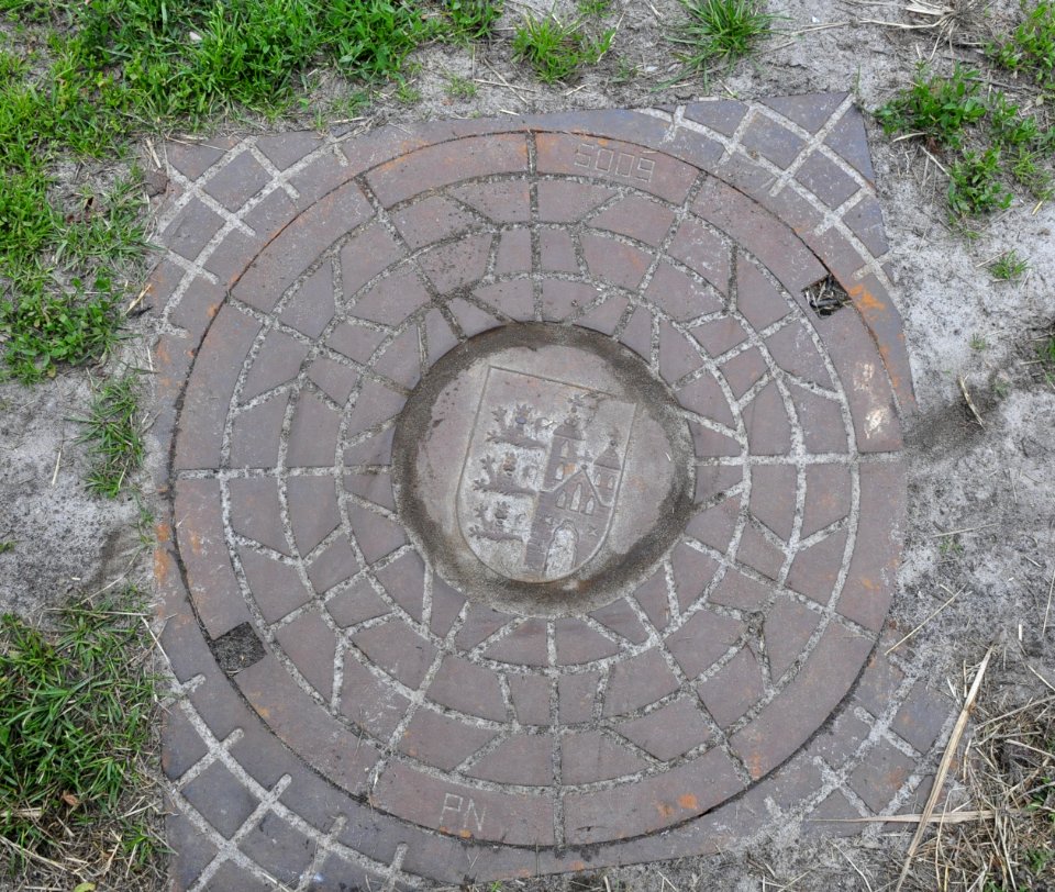Schachtdeckel Nordseeinsel Mandø