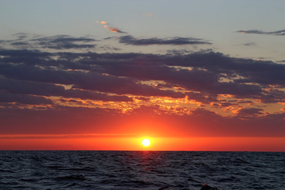 Sunset yacht atlantic