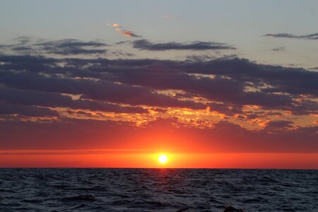 Sunset yacht atlantic
