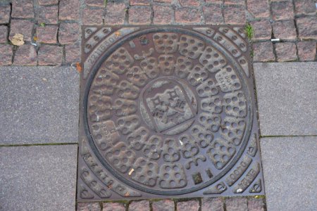 Schachtdeckel in Næstved