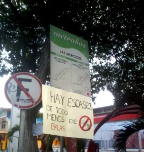 Scarcity sign