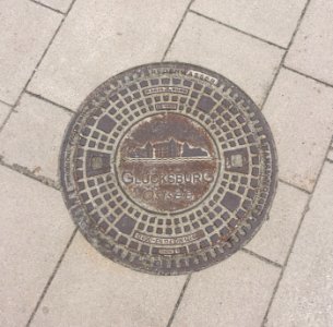 Schachtdeckel Glücksburg 2016-03-06
