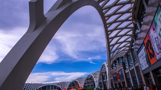Steel building gallery
