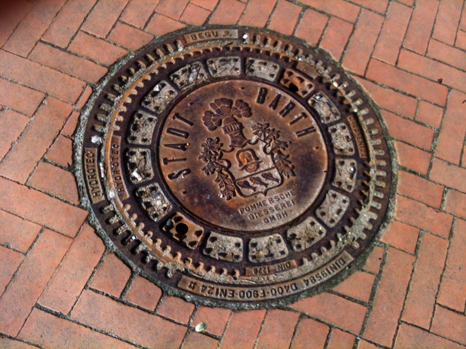Schachtdeckel Barth