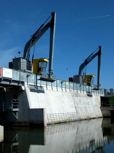 Schöpfwerk Philippsbirg. Rechenreinigungsanlage (2)