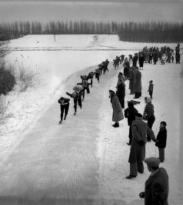 Schaatswedstrijden in Amsterdamse Bos, Bestanddeelnr 907-6156