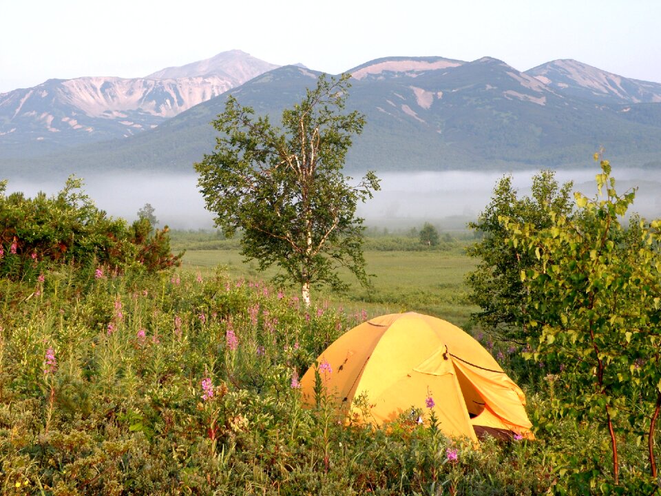 Tent vacation nature