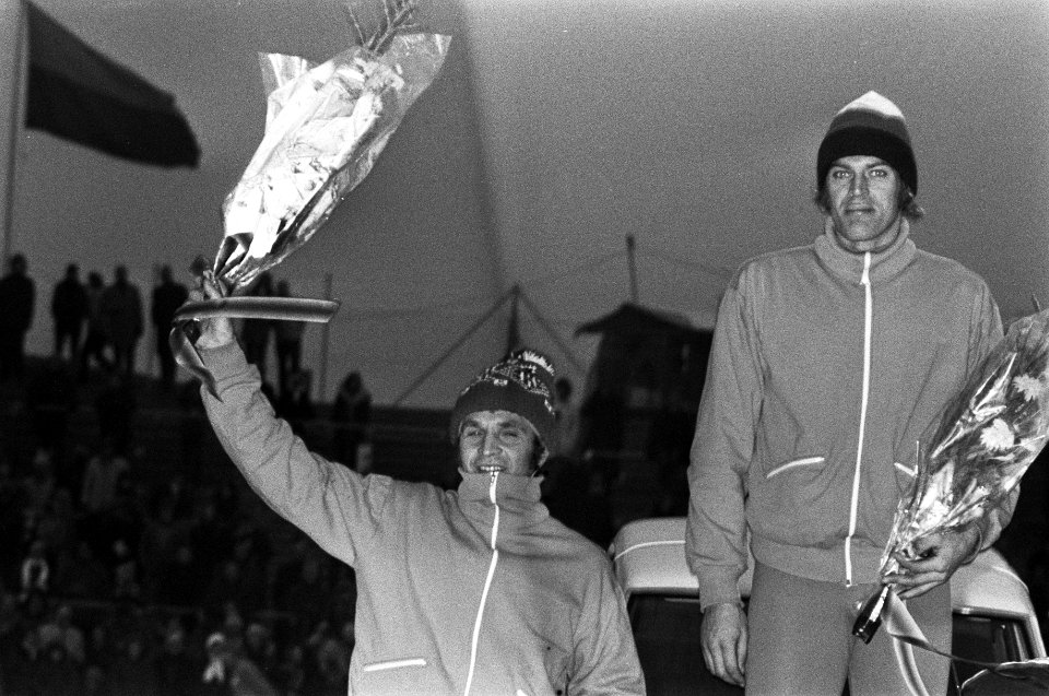 Schaatswedstrijden voor eerste ISSL World Cup voor prof op De Uithof in Den Haag, Bestanddeelnr 926-1421