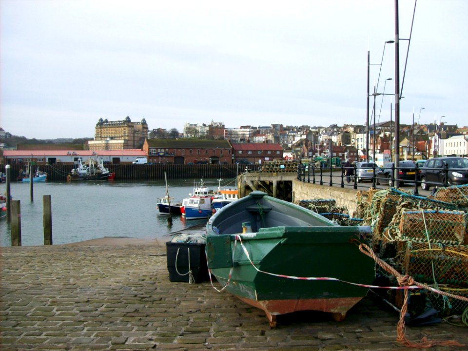 Scarborough harbour, looking south