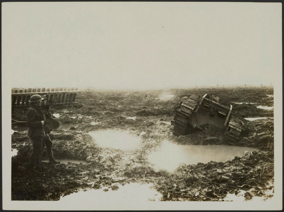 Scene at the Flanders Battlefield., Bestanddeelnr 158-2003