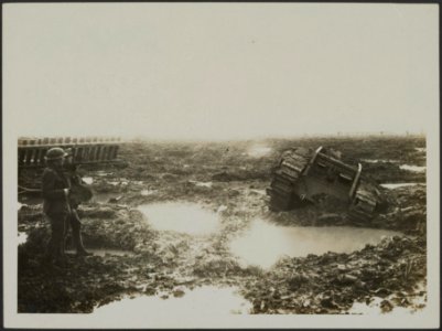 Scene at the Flanders Battlefield., Bestanddeelnr 158-2003