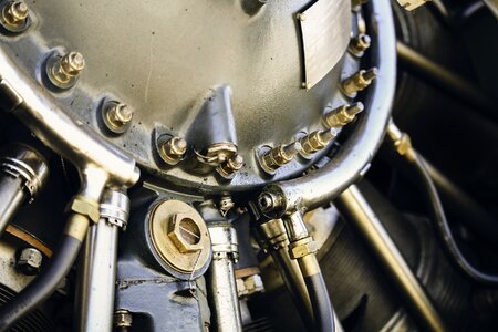 Classic engine gear photo