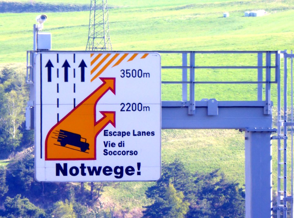 Schönberg, Europabrücke, Notwege, 1