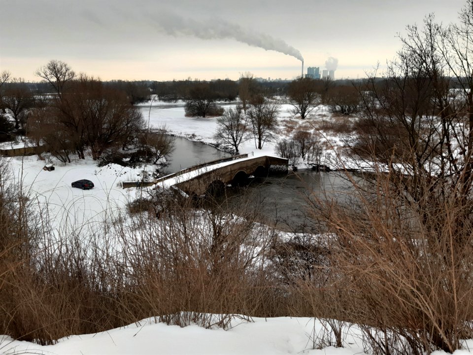 Schafbrücke Ammendorf Winter