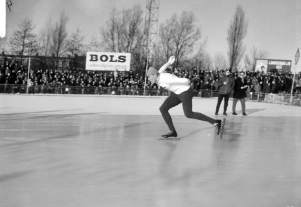 Schaatskampioenschappen op de Jaap Edenbaan te Amsterdam Ard Schenk de Nederland, Bestanddeelnr 917-2997