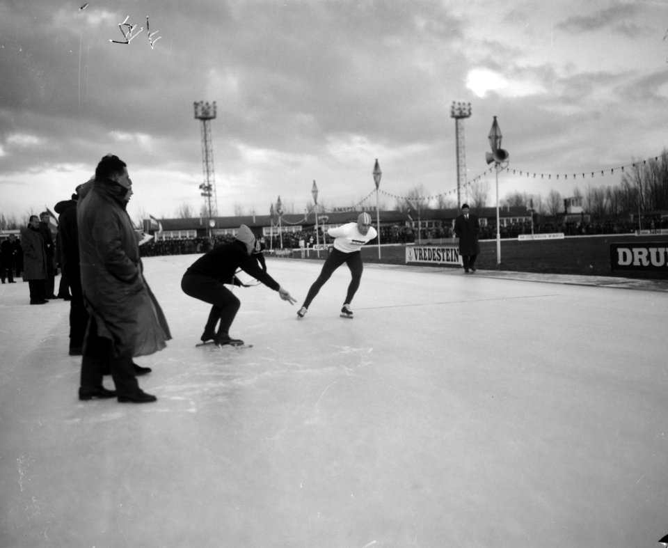 Schaatskampioenschappen op de Jaap Edenbaan te Amsterdam Ard Schenk, Bestanddeelnr 917-3003