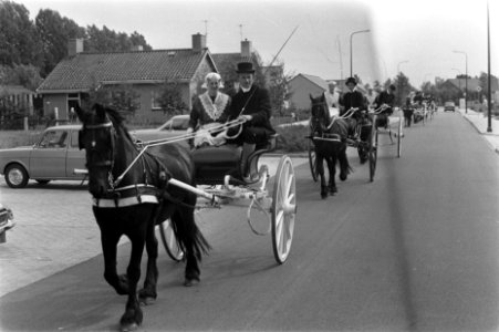 Schaatser Ard Schenk bij ringrijderij in Kolkum, Friesland Ard Schenk in fries , Bestanddeelnr 923-7559