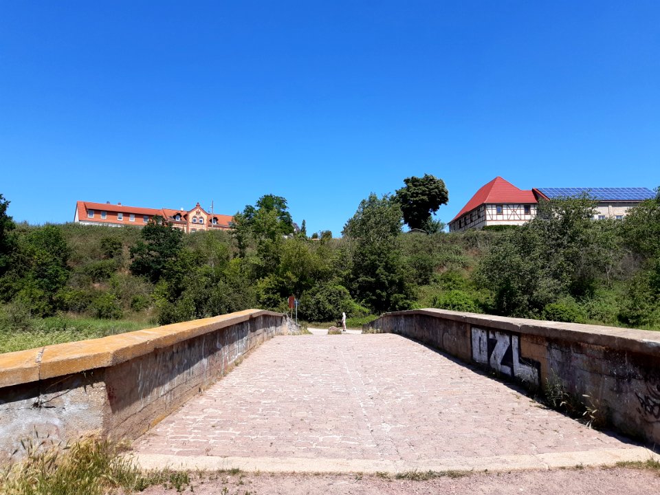 Schafbrücke Blick Ammendorf