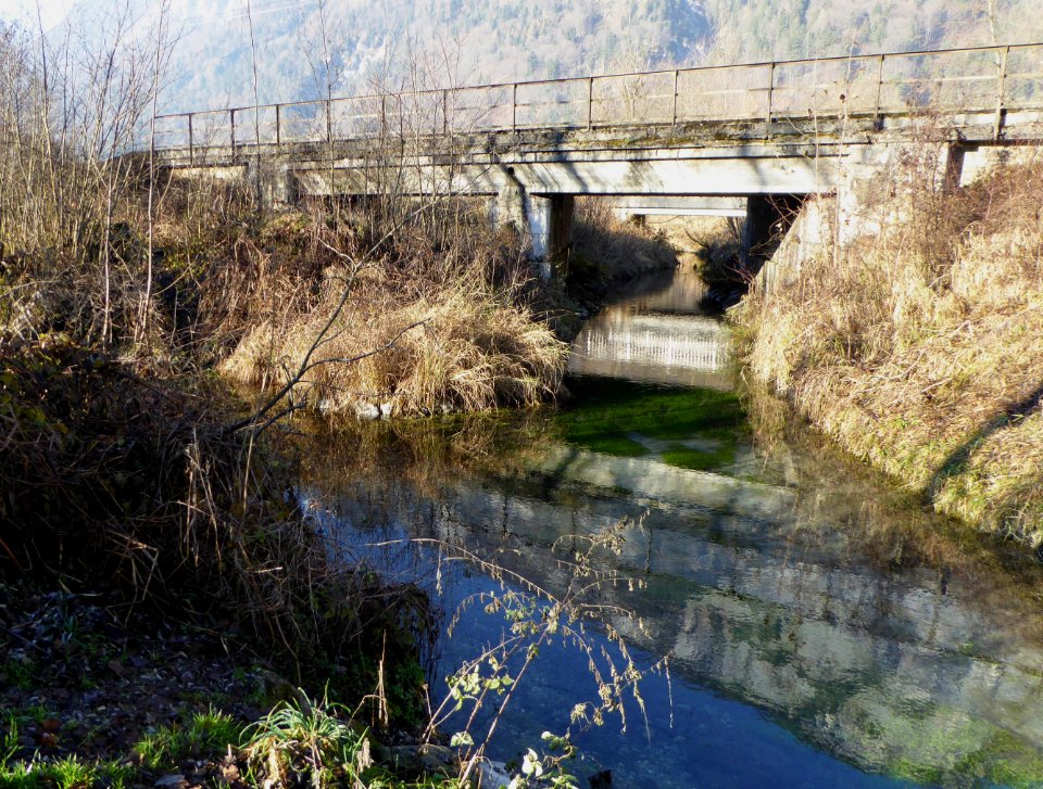 Schaftenau, Brücke der Inntalbahn über den Gießenbach, 1